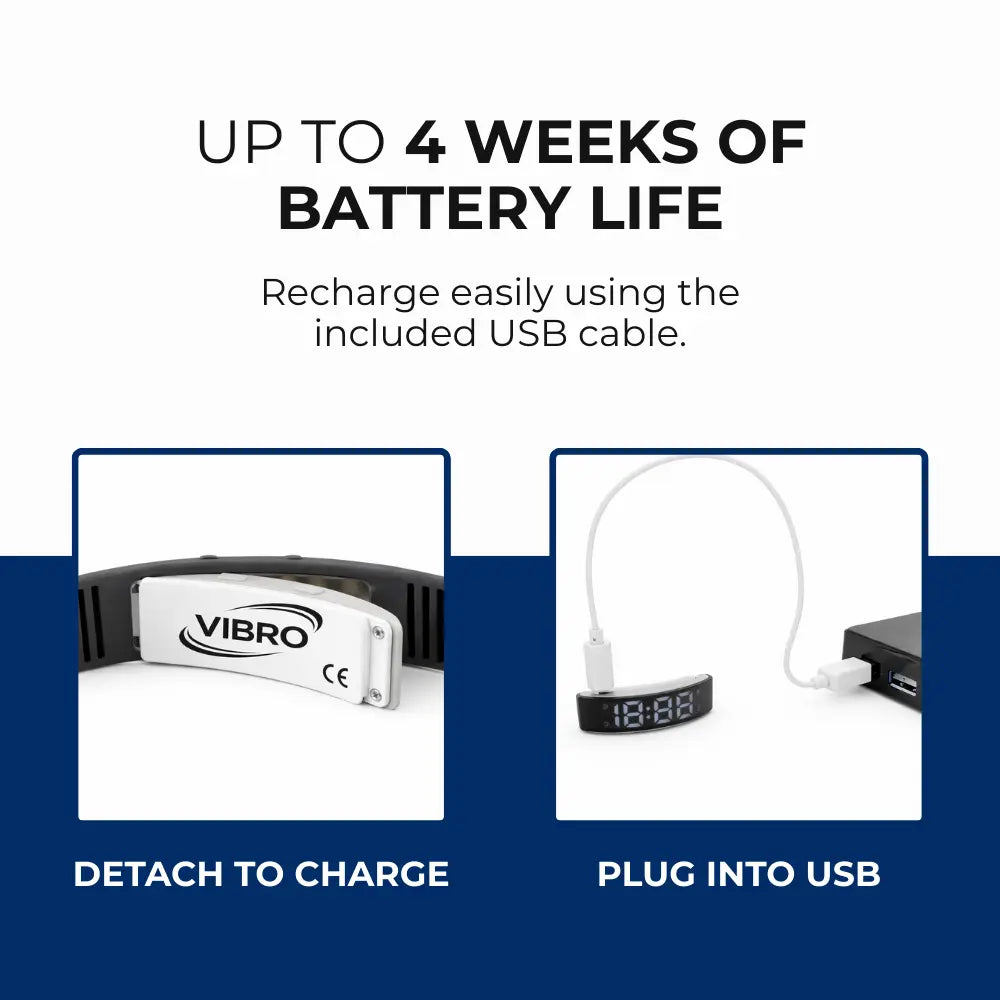 Vibro Band - Silent Vibrating Alarm for Deaf & HoH