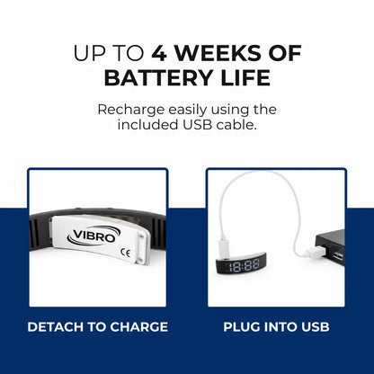 Vibro Band - Silent Vibrating Alarm for Deaf & HoH