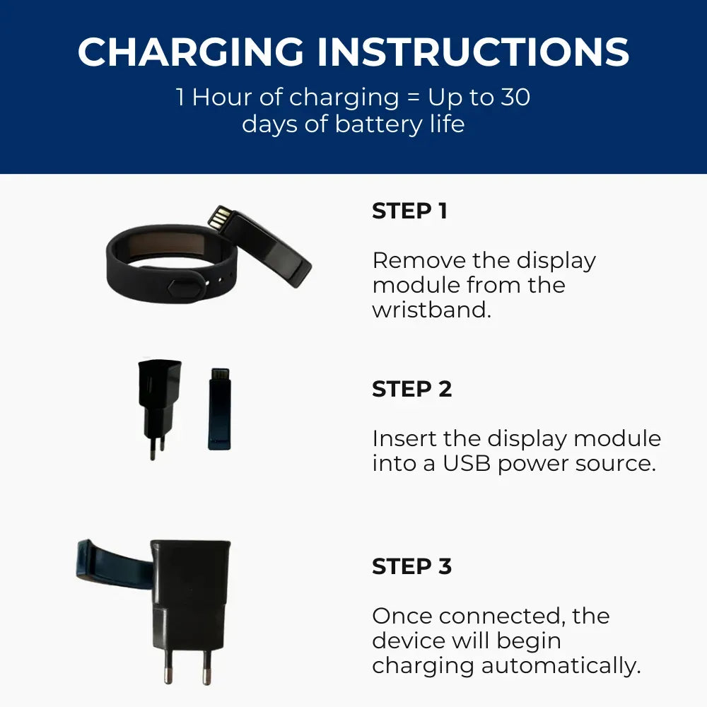 Vibro Band - Silent Vibrating Alarm for Adults