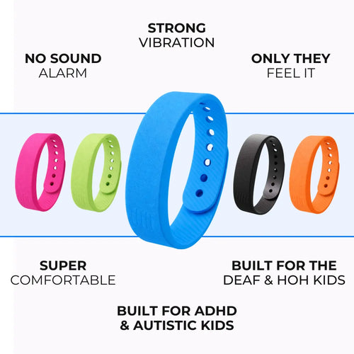 Vibro Band - Silent Vibrating Alarm for Kids & Teens