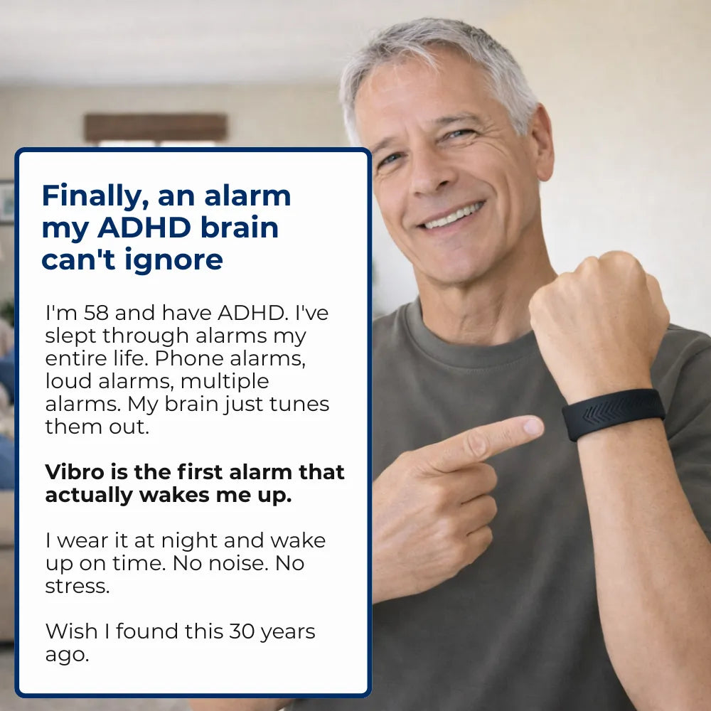 Vibro Band - Silent Vibrating Alarm for Adults
