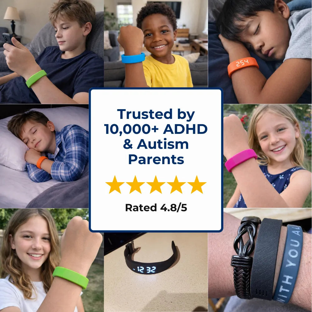 Vibro Band - Silent Vibrating Alarm for Kids & Teens