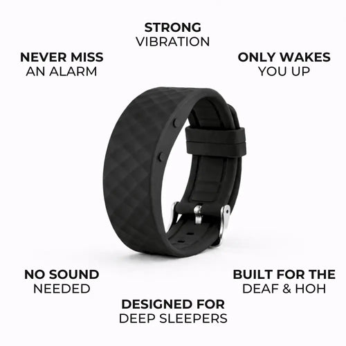 Vibro Band - Silent Vibrating Alarm for Deaf & HoH