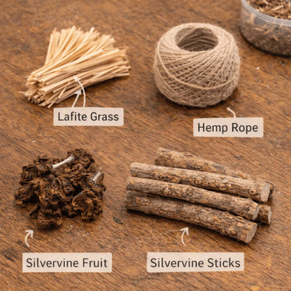 5 Silvervine Dental Chew Sticks By Grandpa Whiskers